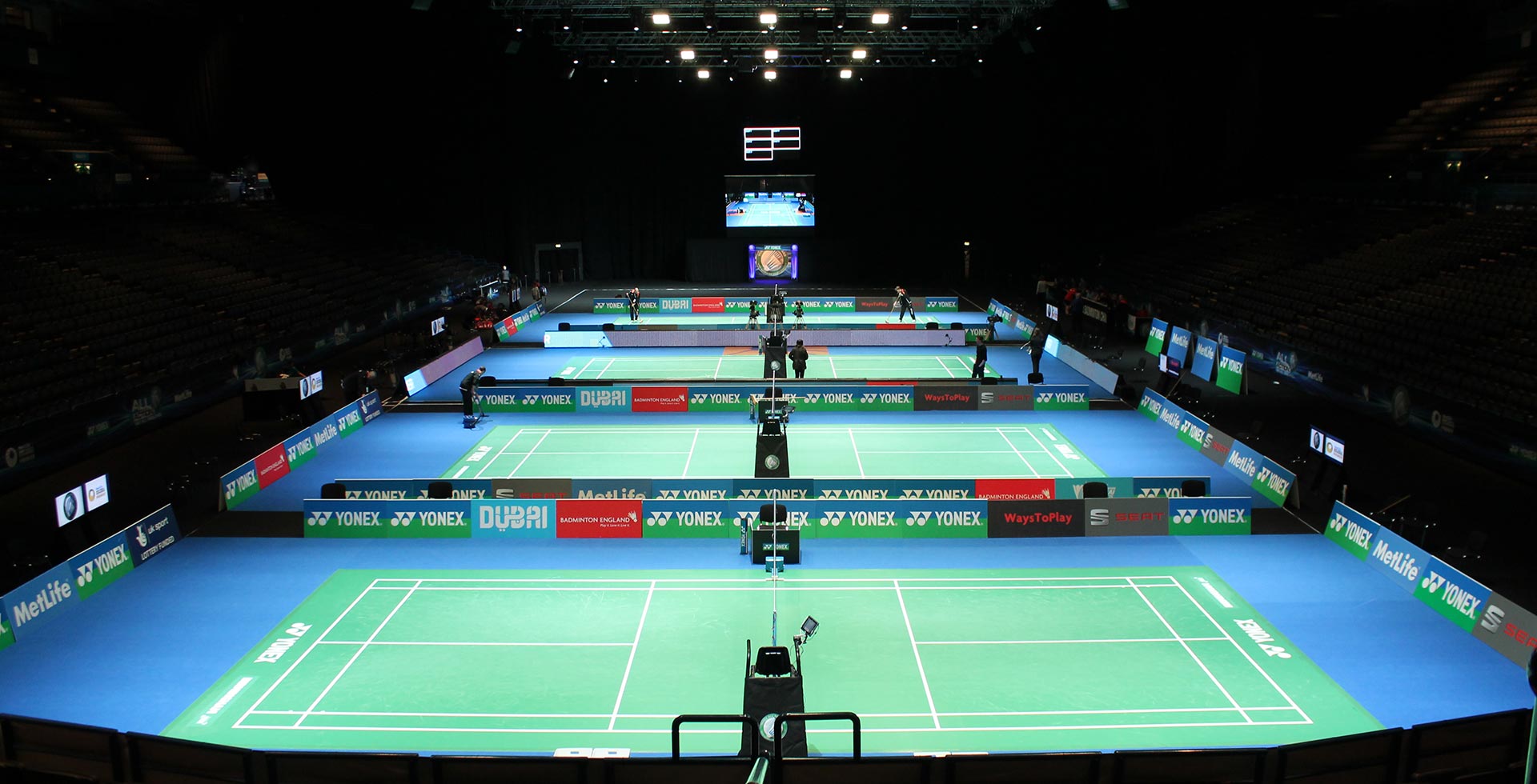 Complete Lighting For The Yonex World Badminton Championships