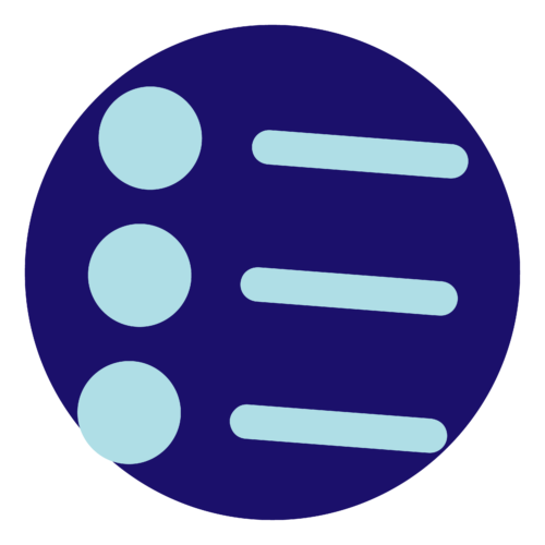 A checklist icon
