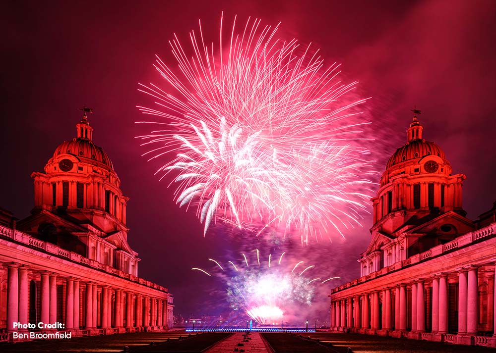 New Years Eve 2021 London Fireworks Display