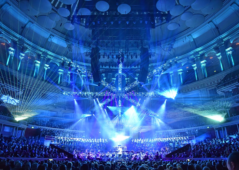 Royal Albert Hall Orchestra Lighting Live Events Concerts